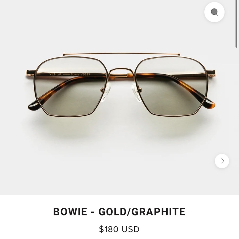 VEHLA BOWIE GLASSES